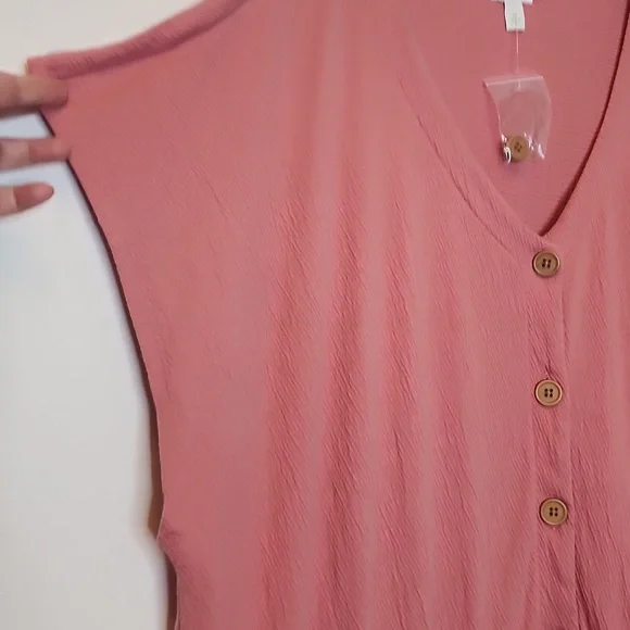 3X Dip brand NWT  Button Front Jumper.    E14 - Picture 2 of 11